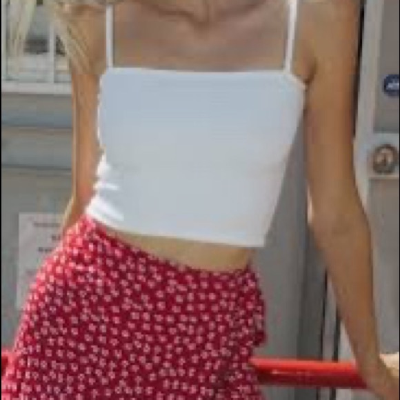 Brandy Melville Tops - Brandy white faye tank
